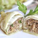 Brisket Caramelized Onion Cabbage Rolls