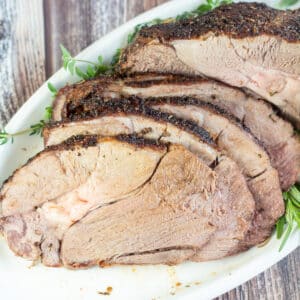 Roasted Boneless Leg of Lamb