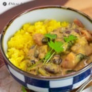 Spinach and Coconut Three-Bean Curry