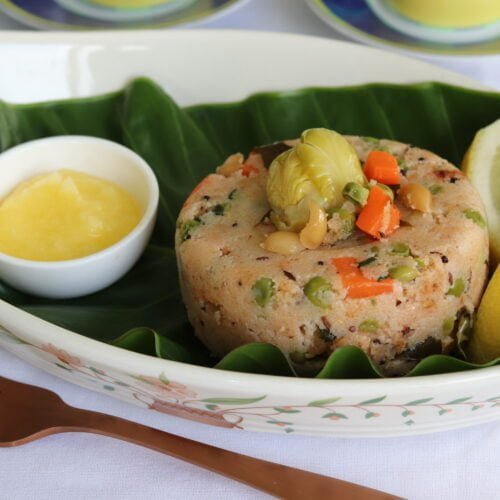 Semolina or Sooji Upma