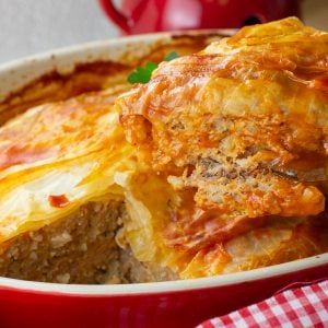 Turkey Cabbage Roll Casserole