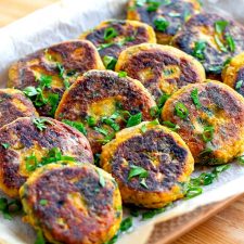Vegetable Patties With Kale & Sweet Potato