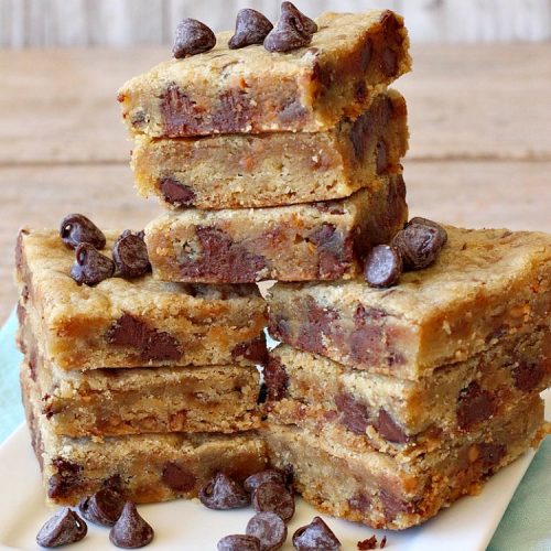 Chocolate Chip Toffee Brownies