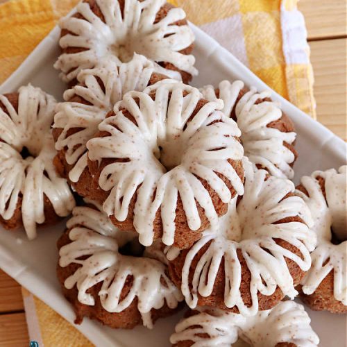 Pumpkin Toffee Tea Cakes