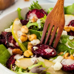 Beet Pear and Goat Cheese Salad Recipe