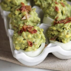 Deviled Eggs with Bacon