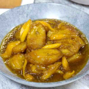 Plantain Banana In Caramel Syrup