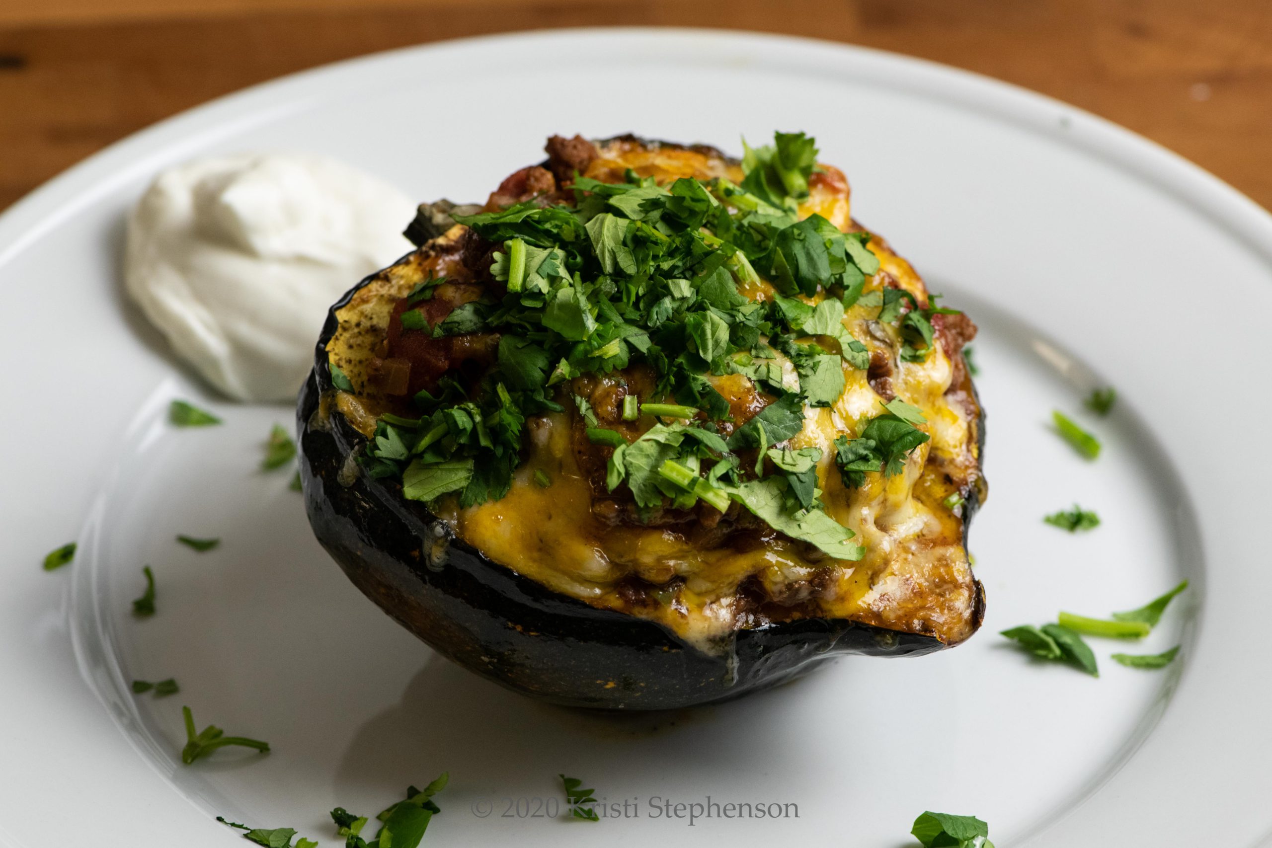 Taco Stuffed Acorn Squash