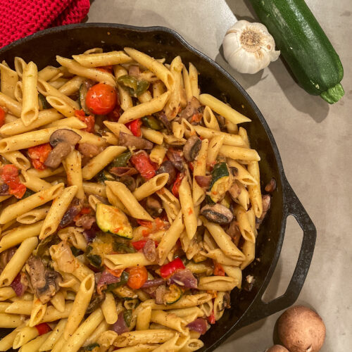 Roasted Vegetable Penne Pasta