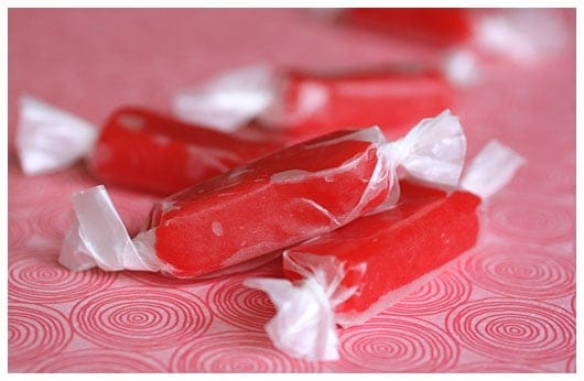Cinnamon Valentine Caramels