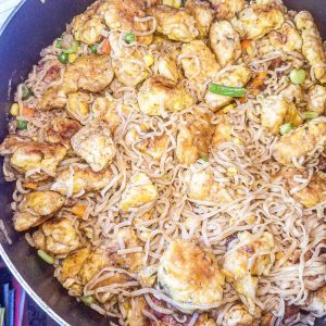 Chinese Chicken and Noodles