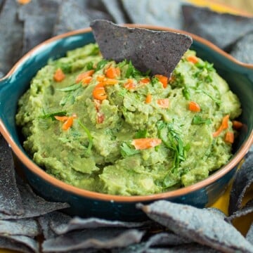 Spicy Guacamole Recipe with Habanero Peppers