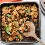 Cornbread Chorizo Sausage Stuffing