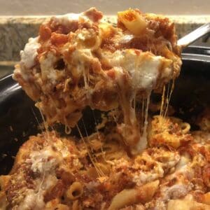 Crock Pot Baked Ziti