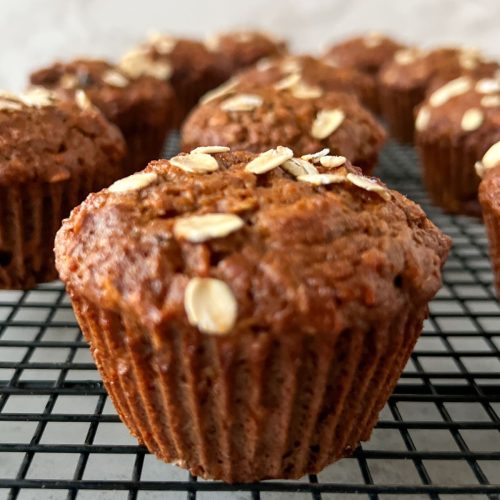 Healthier Morning Glory Muffins