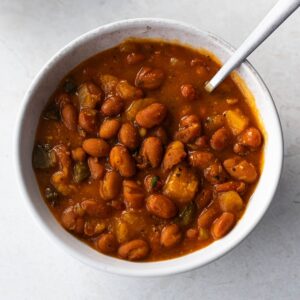 Habichuelas Guisadas (Dominican Beans)