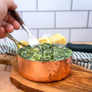 Steakhouse Keto Creamed Spinach (Morton's Steakhouse Copycat)