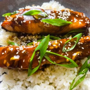Teriyaki Salmon In Air Fryer