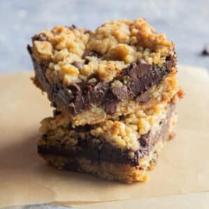 Double Chocolate Oatmeal Bars