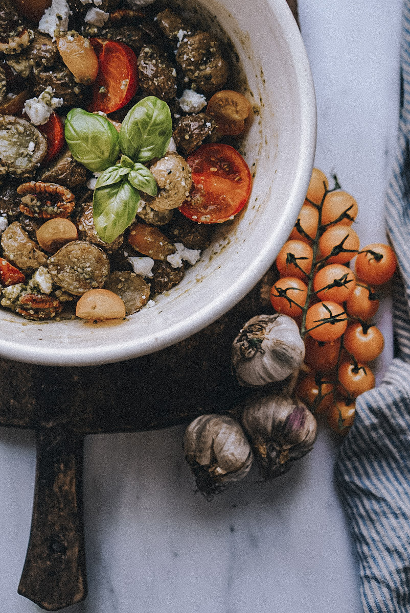Pesto Potato Salad (Healthy and Easy)