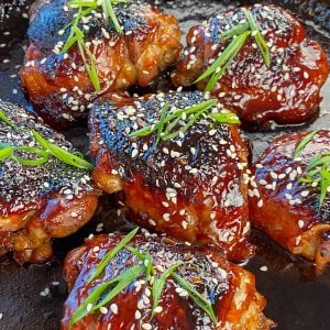 Homemade Teriyaki Chicken Thighs