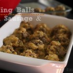 Stuffing Balls With Sausage, Sage and Onion
