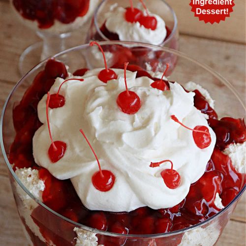 Cherry Angel Trifle