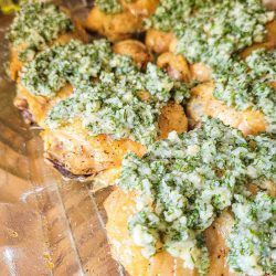 Garlic Parmesan Chicken Air Fryer or Oven