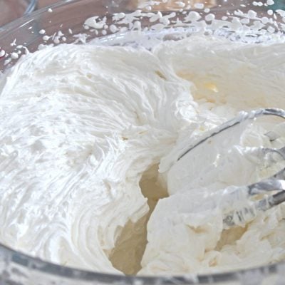 Easy whipped cream
