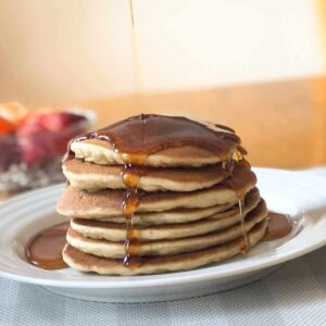 Oat milk pancakes