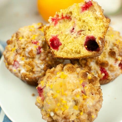 Cranberry orange muffins