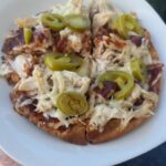 Healthy BBQ Chicken Pita Pizza