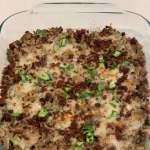 Keto Creamy Jalapeno Beef Casserole