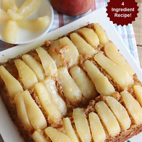 Pear Gingerbread Cake
