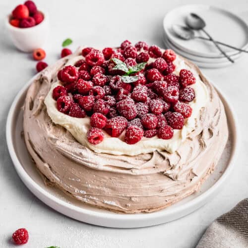 Chocolate Pavlova