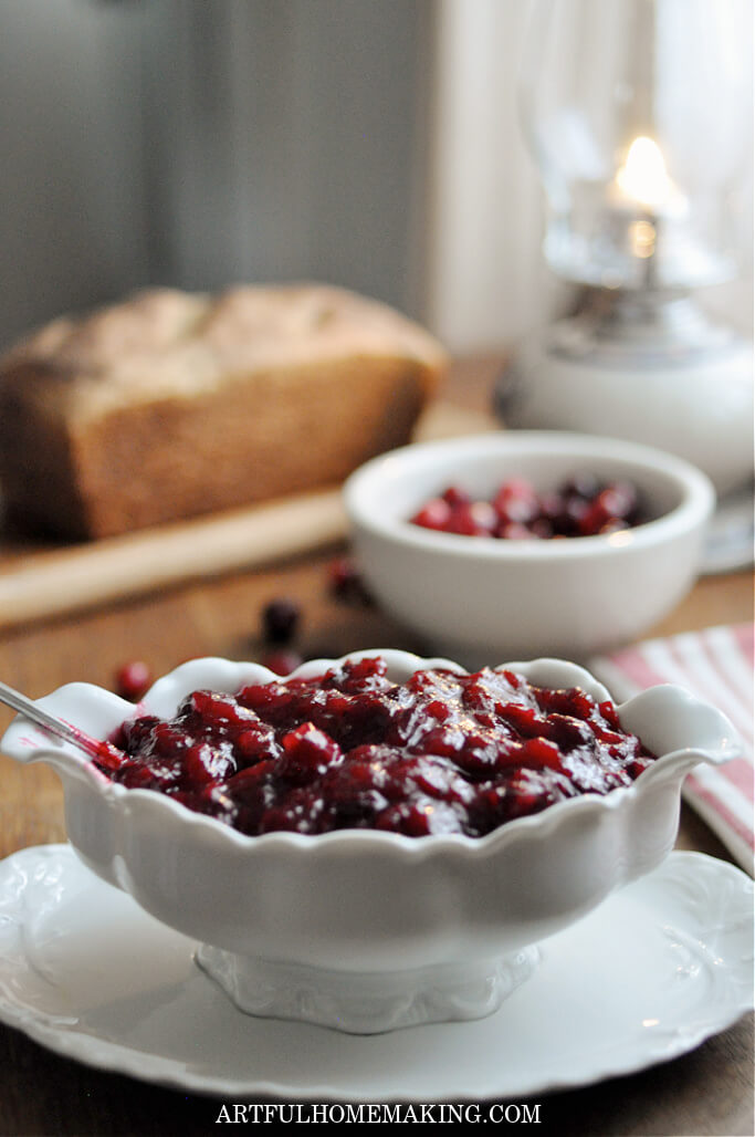 Healthy Cranberry Sauce Recipe