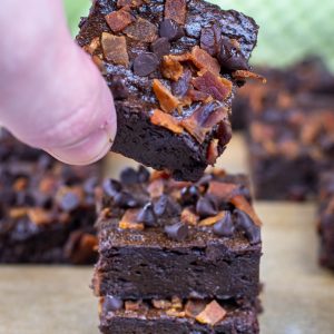 Flourless Bacon Avocado Brownies