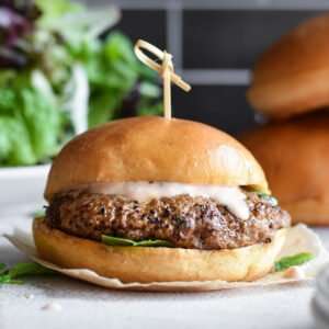 Asian Pork Burgers
