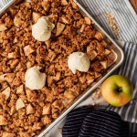 Easy Sheet-Pan Apple Crisp Recipe