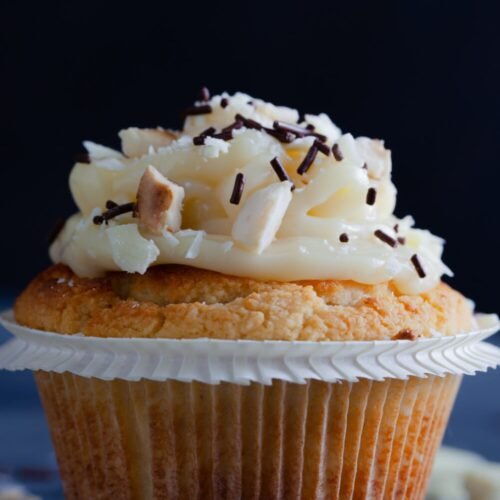Gluten-Free Coconut & Almond Flour Muffins with Coconut Pastry Cream