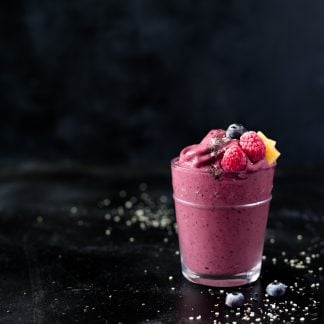 Probiotic Mango Berry Tropical Smoothie Recipe