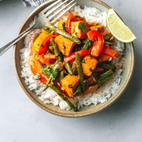 Thai Red Curry Tofu