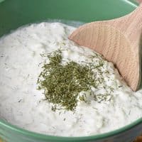 Low Carb Tzatziki Sauce Recipe