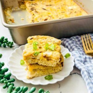 Egg Casserole with Cottage Cheese