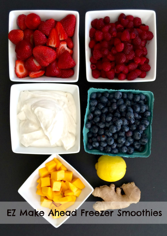 Easy Make Ahead Freezer Smoothies