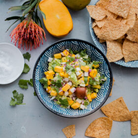 Tropical Mango Guacamole