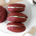 Red Velvet Whoopie Pies