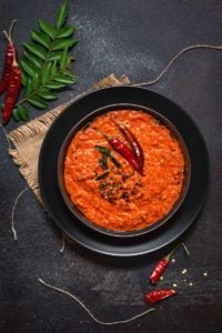 Red Coconut Chutney