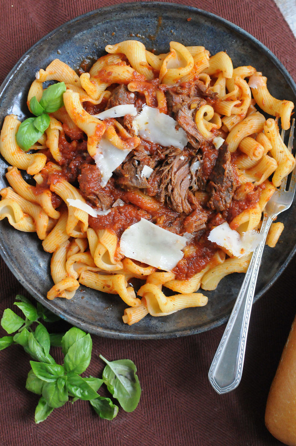 Slow Cooker Short Rib Pasta