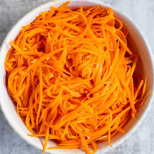 Korean Carrot Salad (Morkovcha)